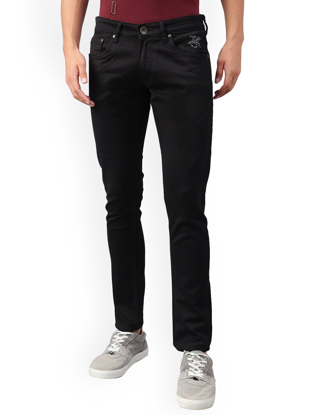 

Beverly Hills Polo Club Men Skinny Fit Jeans, Black