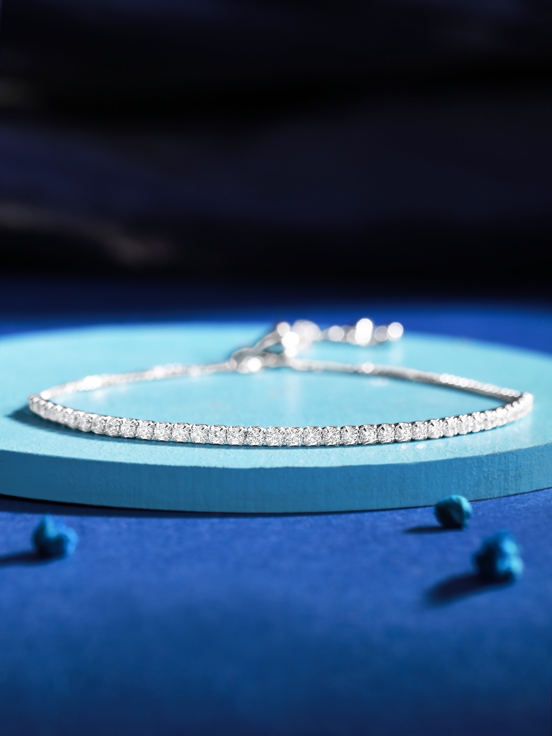 

Rubans 925 Sterling Silver The Sparkles On The Wrist Bracelet