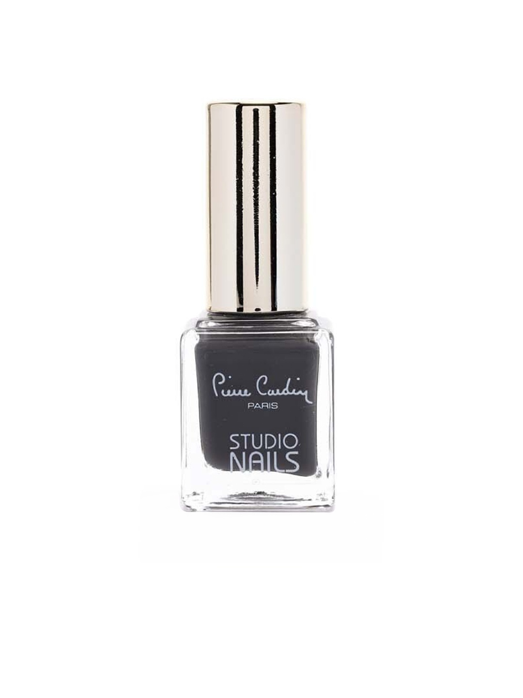 

Pierre Cardin Paris Studio Nails Long-Lasting Nail Polish 11.5 ml - Dark Gray 83, Charcoal
