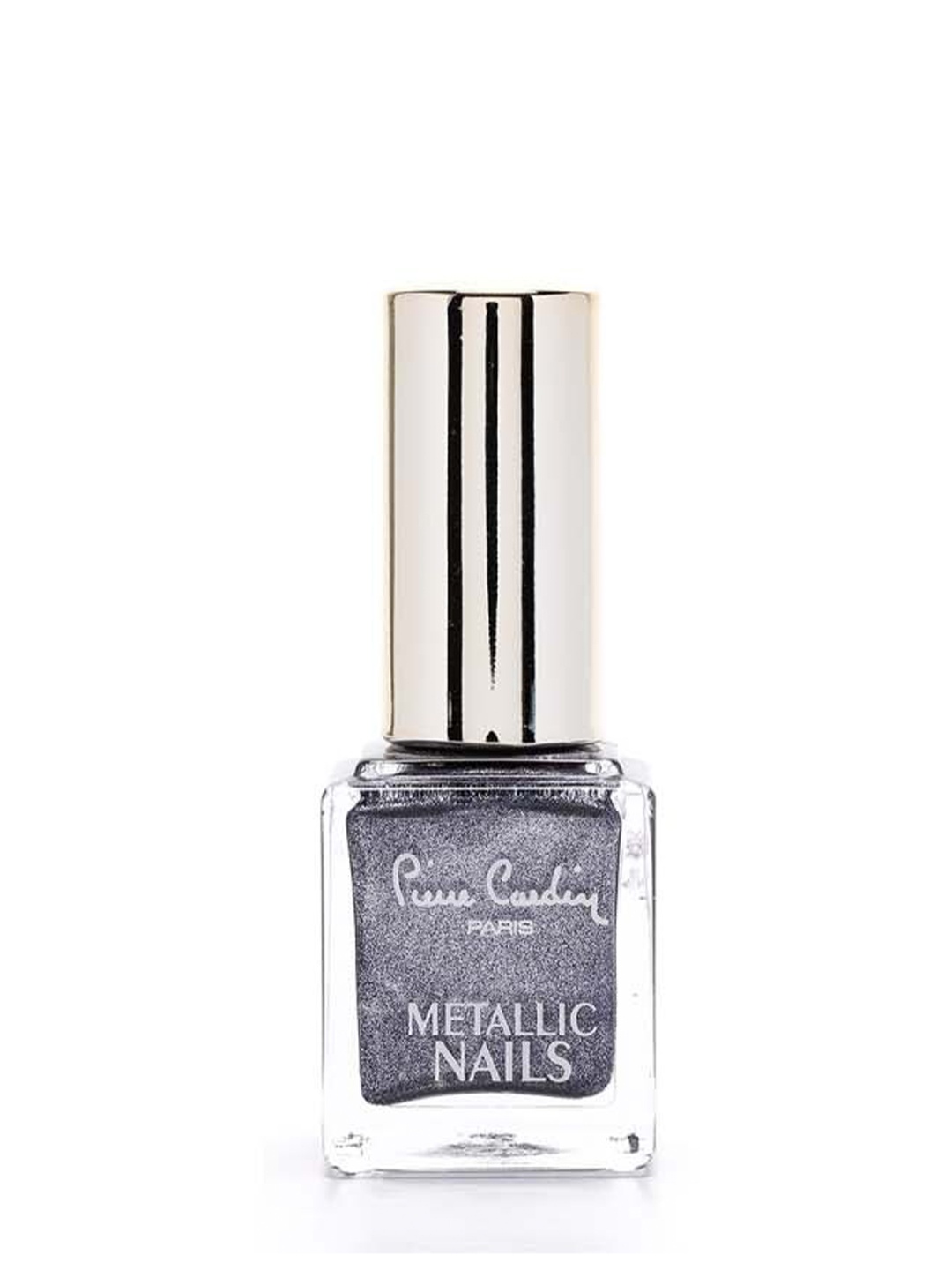 

Pierre Cardin Paris Metallic Nails Long-Lasting Nail Polish 11.5ml - Dark Navy 127, Grey