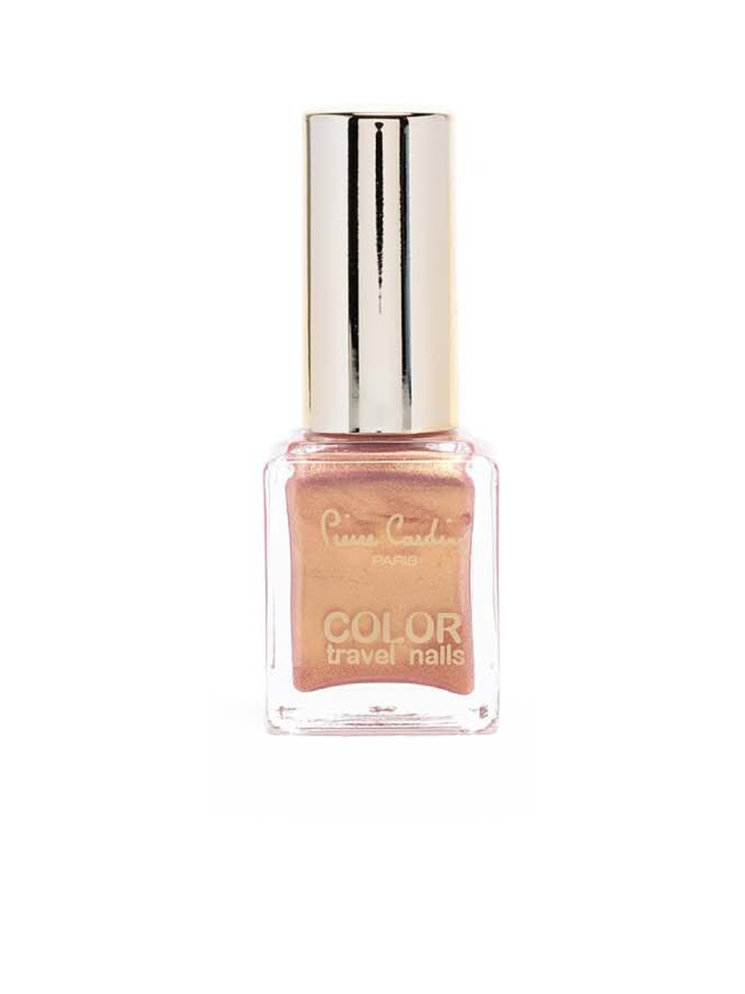 

Pierre Cardin Paris Color Travel Nails Gel Finish Nail Polish 11.5 ml - Pearly Pink To Yellow 102, Peach