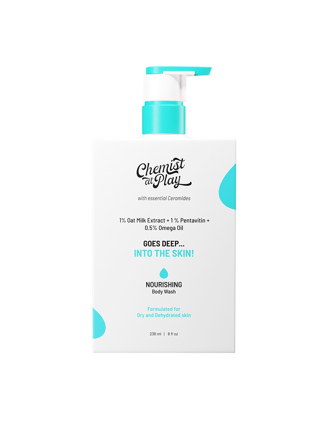

Chemist at Play Dry Skin Nourishing Body Wash with Ceramides 236 ml, White