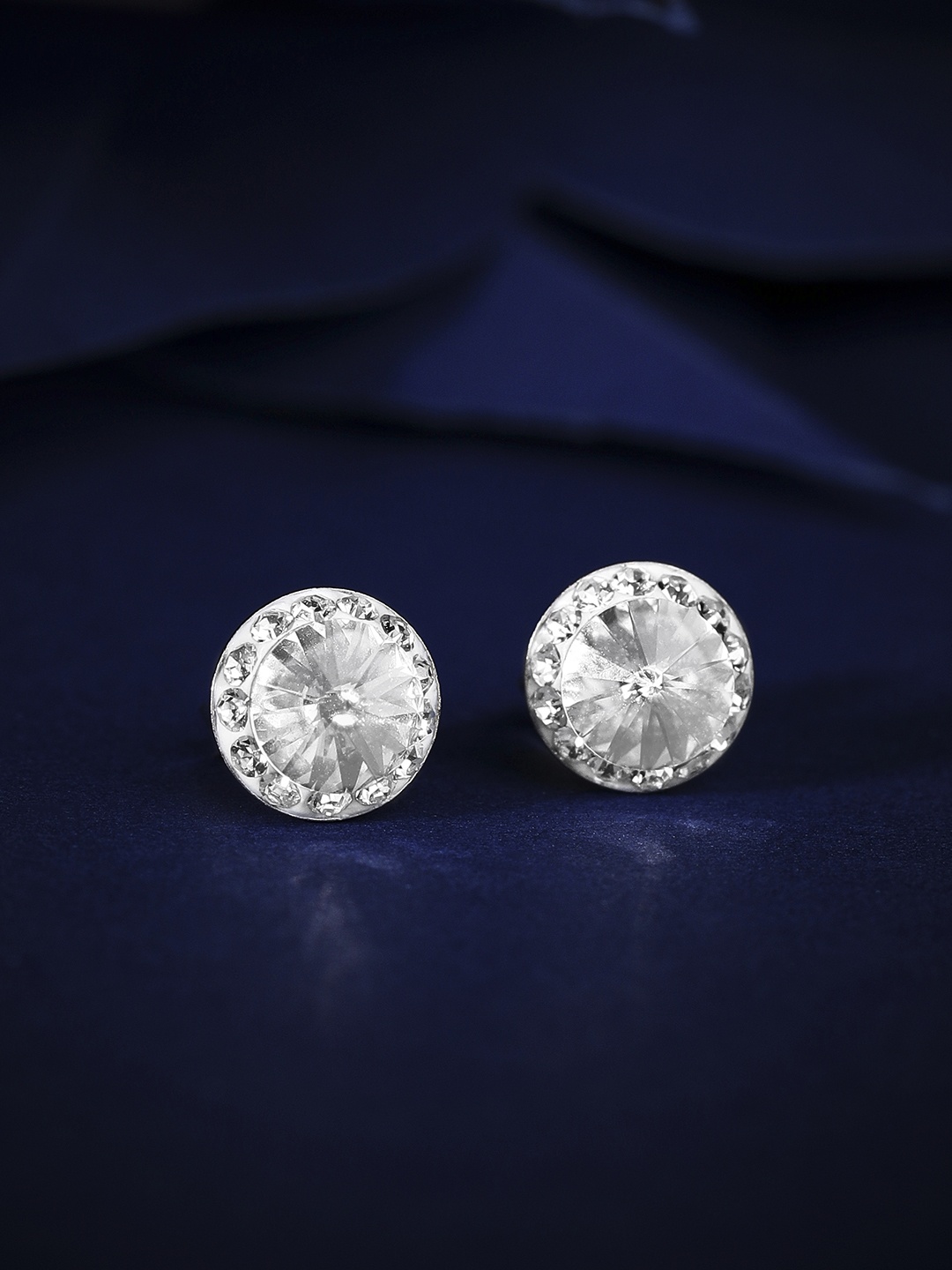 

Rubans 925 Sterling Silver The Beautiful Bright Circles Stud Earrings