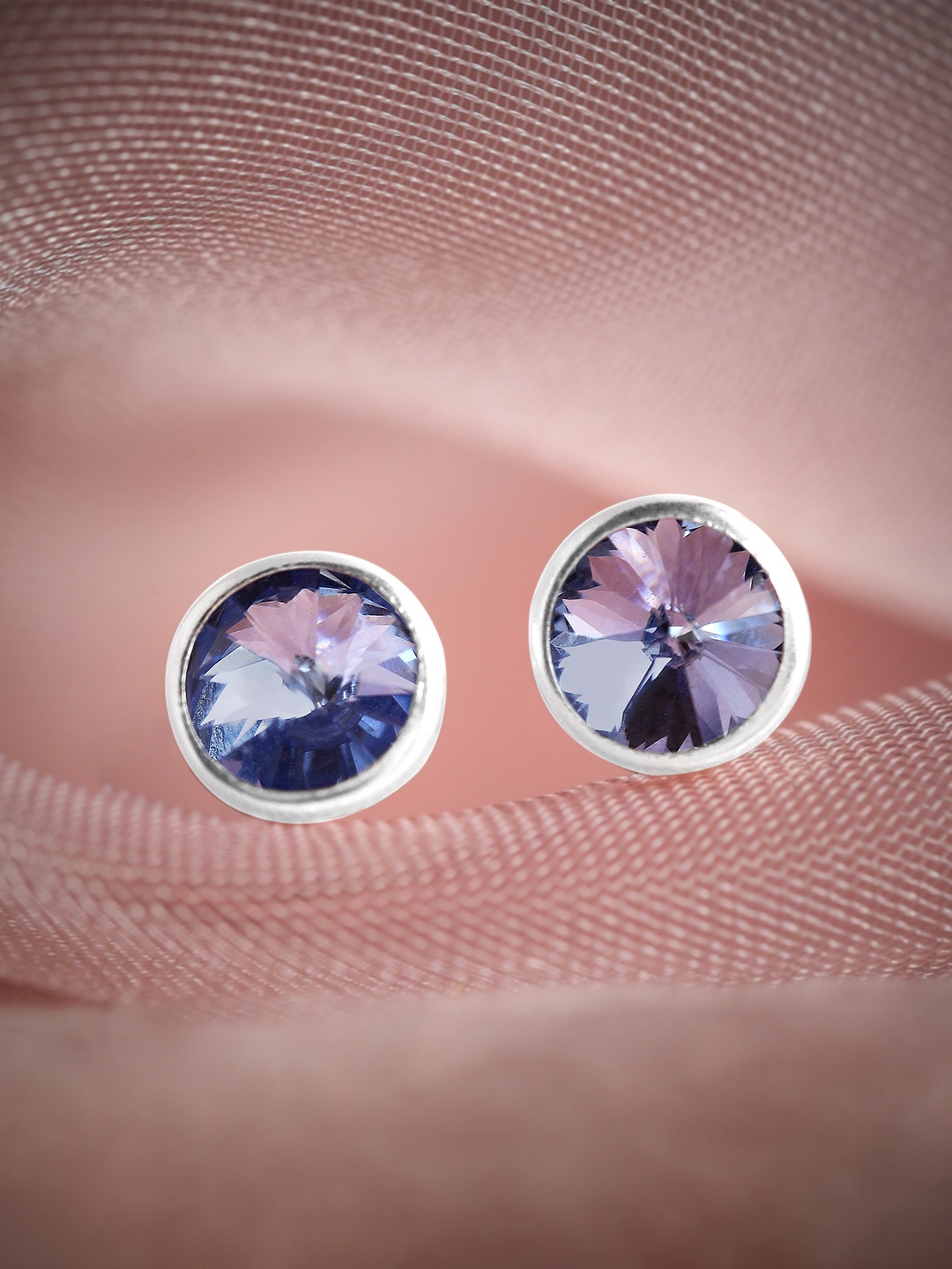 

Rubans 925 Sterling Silver The Bright Blue Circe Stud Earrings