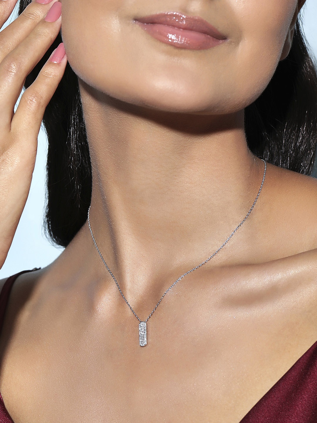 

Rubans 925 Sterling Silver Keep The Shine Close To You Necklace
