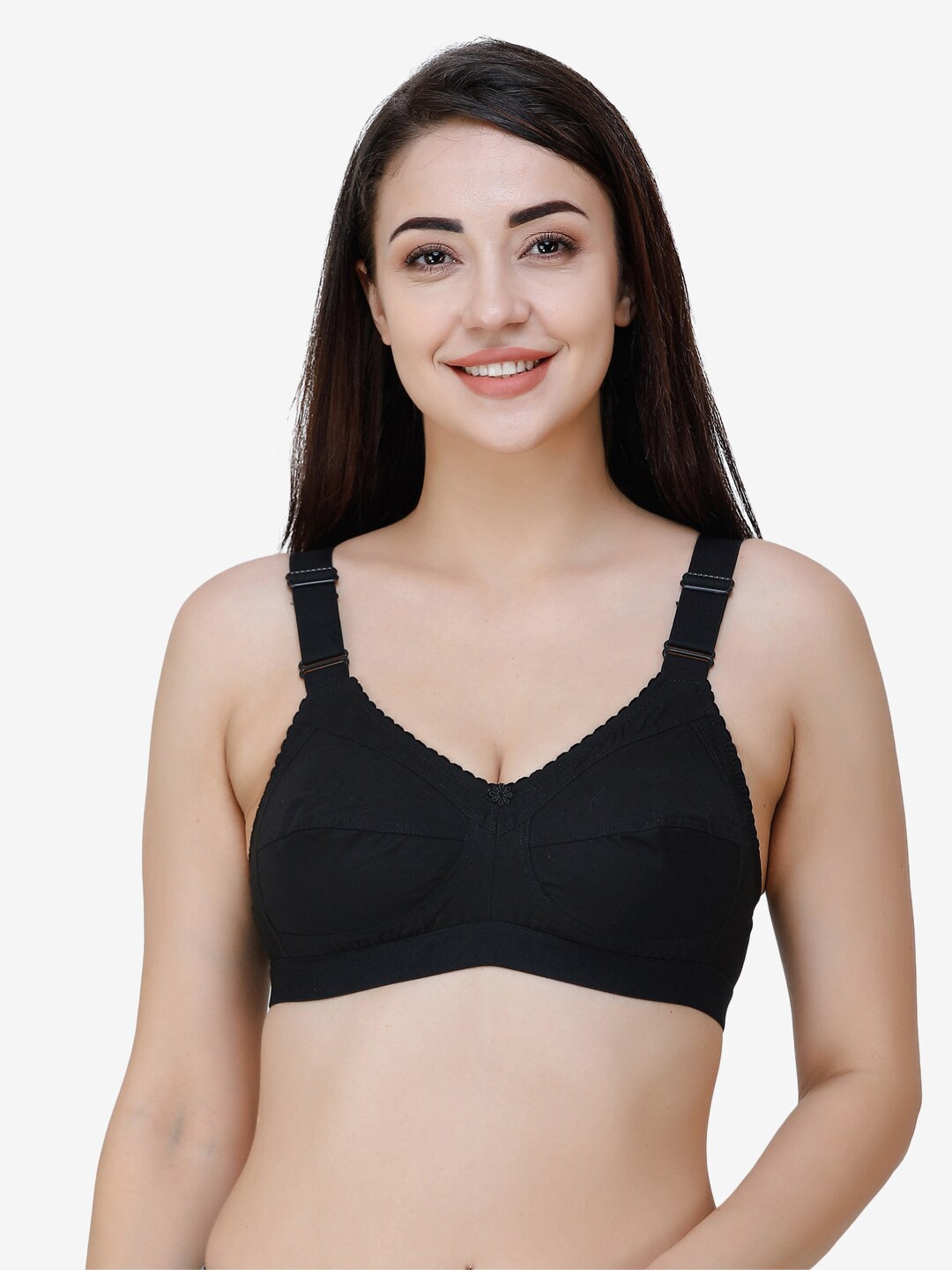 

College Girl Non Padded Everyday Bra CG-Jassi-Black