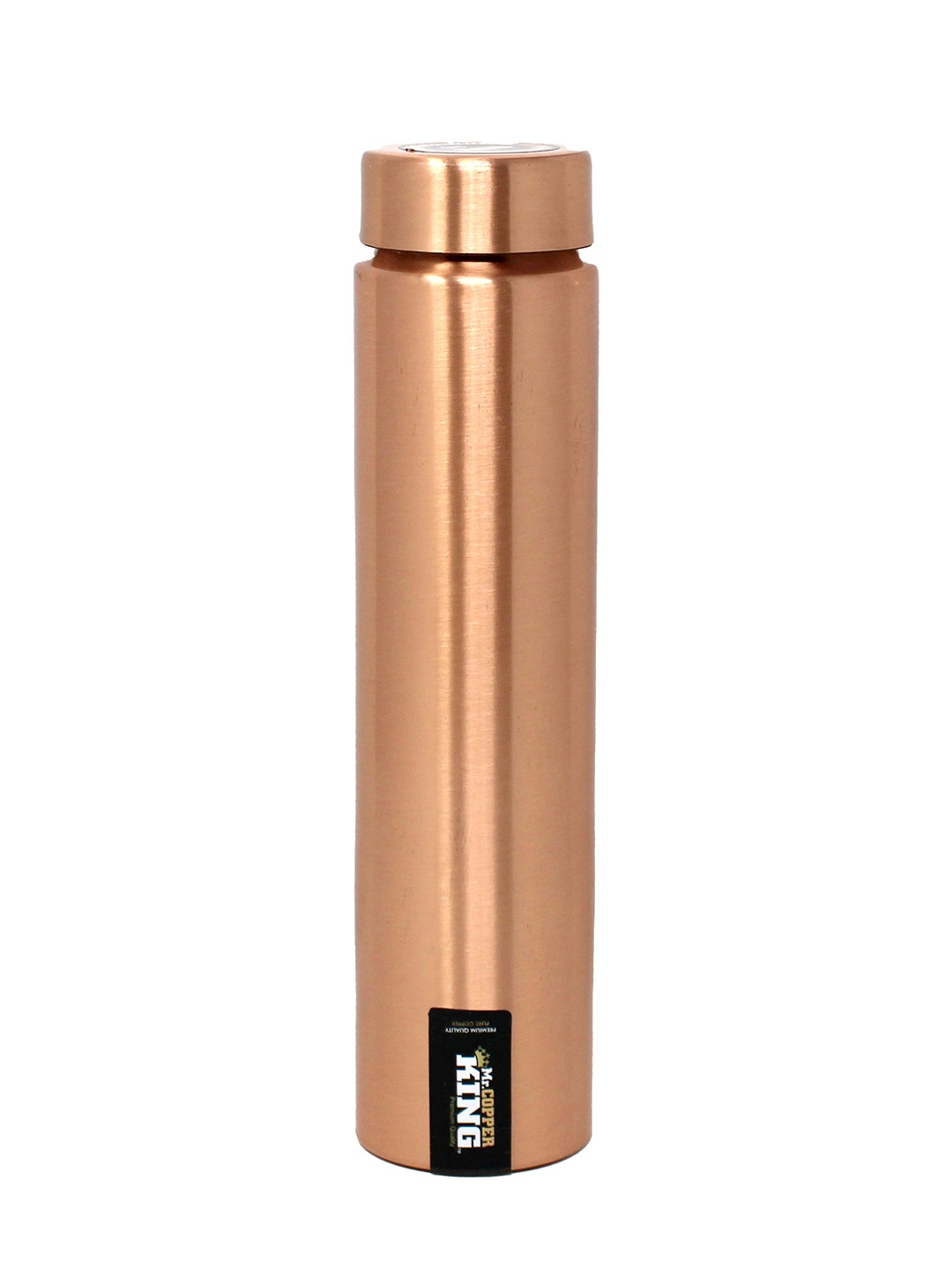 

MR. COPPER KING Brown CU Tube Slim Copper Water Bottle 650ML