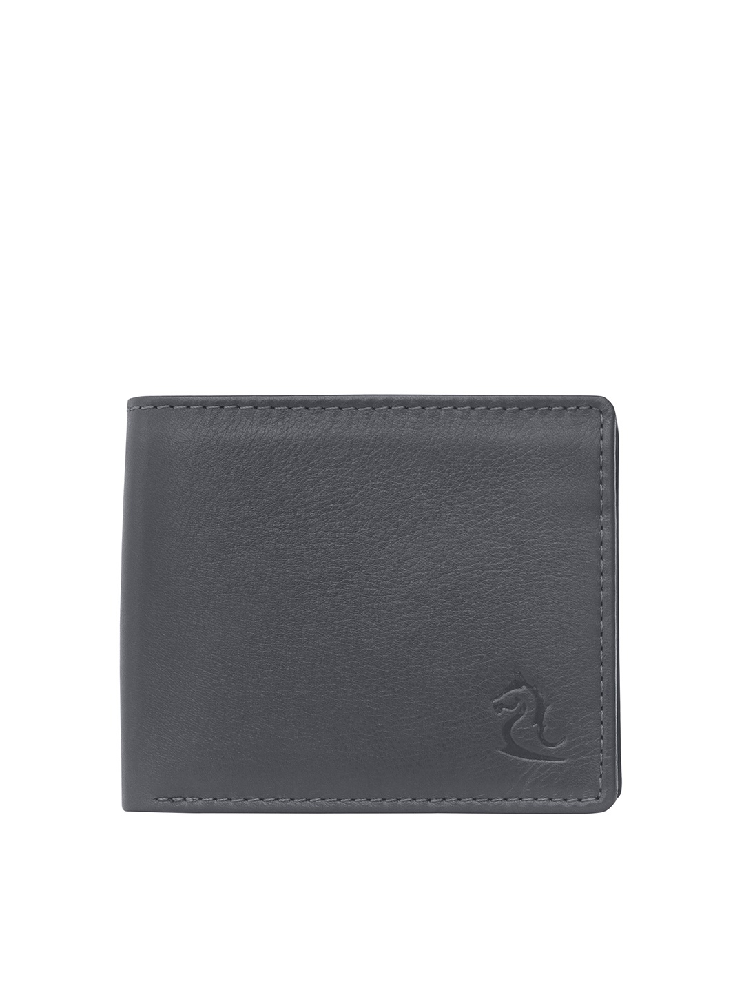 

Kara Men Two Fold Leather Wallet, Black