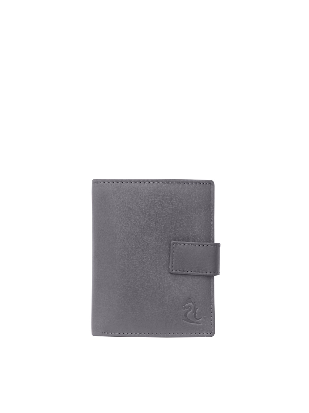 

Kara Men Leather Two Fold Wallet, Black