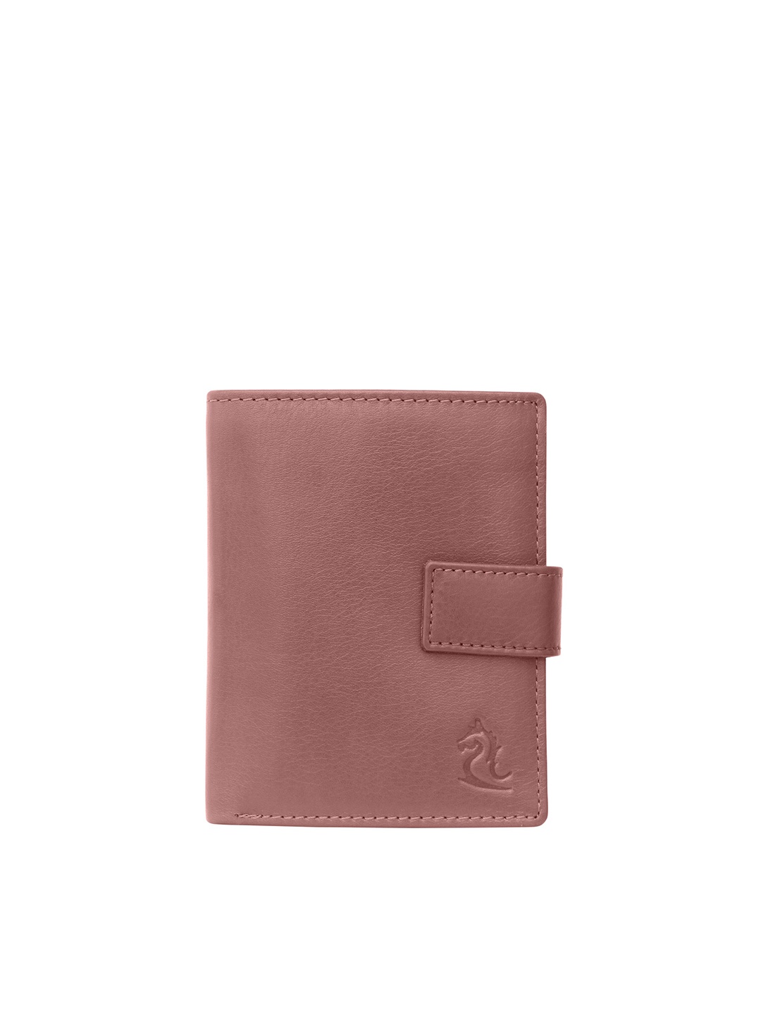 

Kara Men Solid Leather Two Fold Wallet, Tan