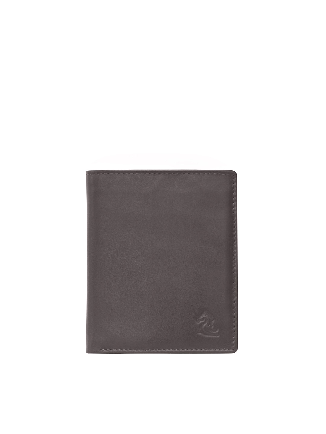 

Kara Men Leather Two Fold Wallet, Brown