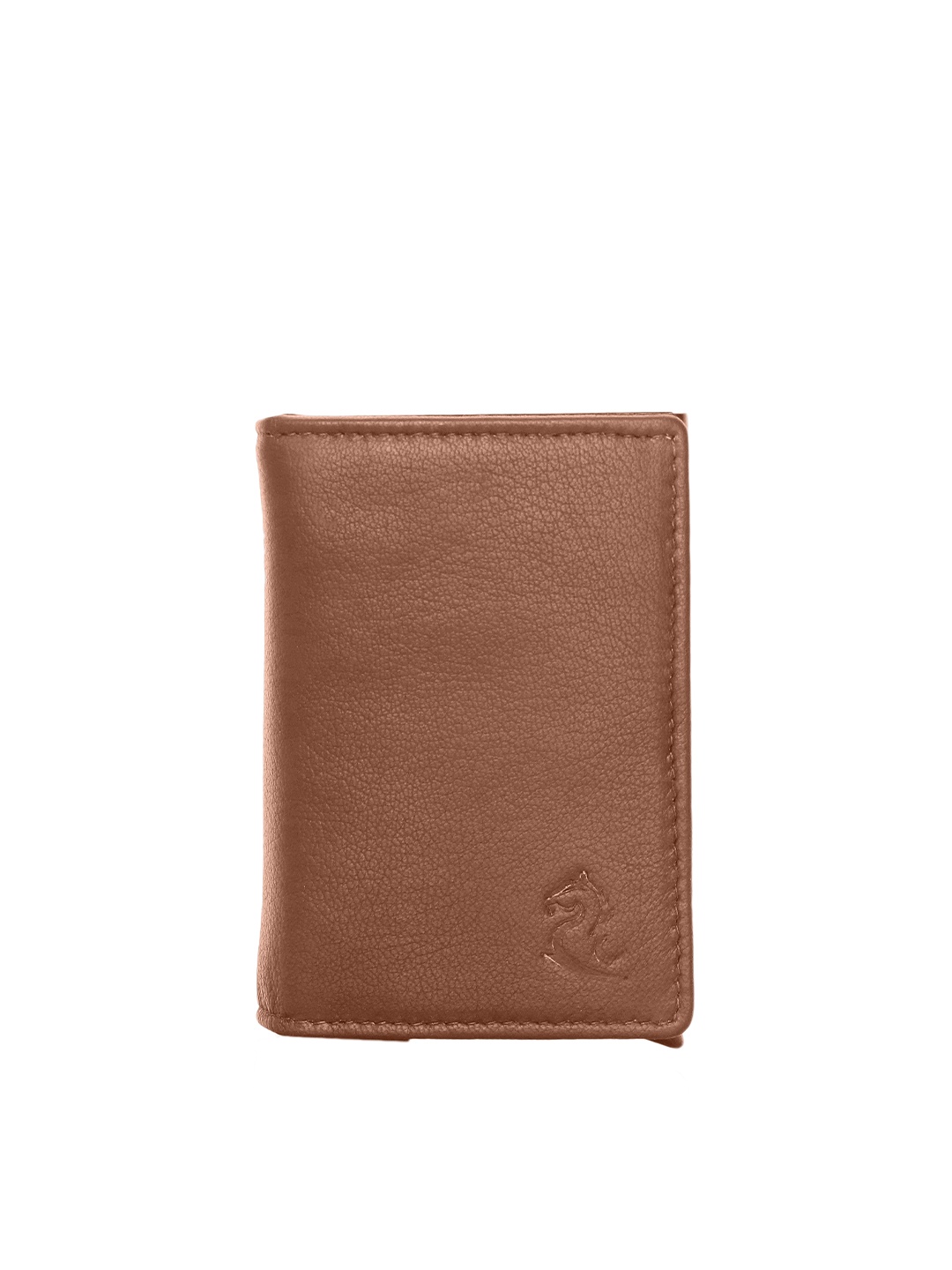 

Kara Unisex Leather Card Holder, Tan