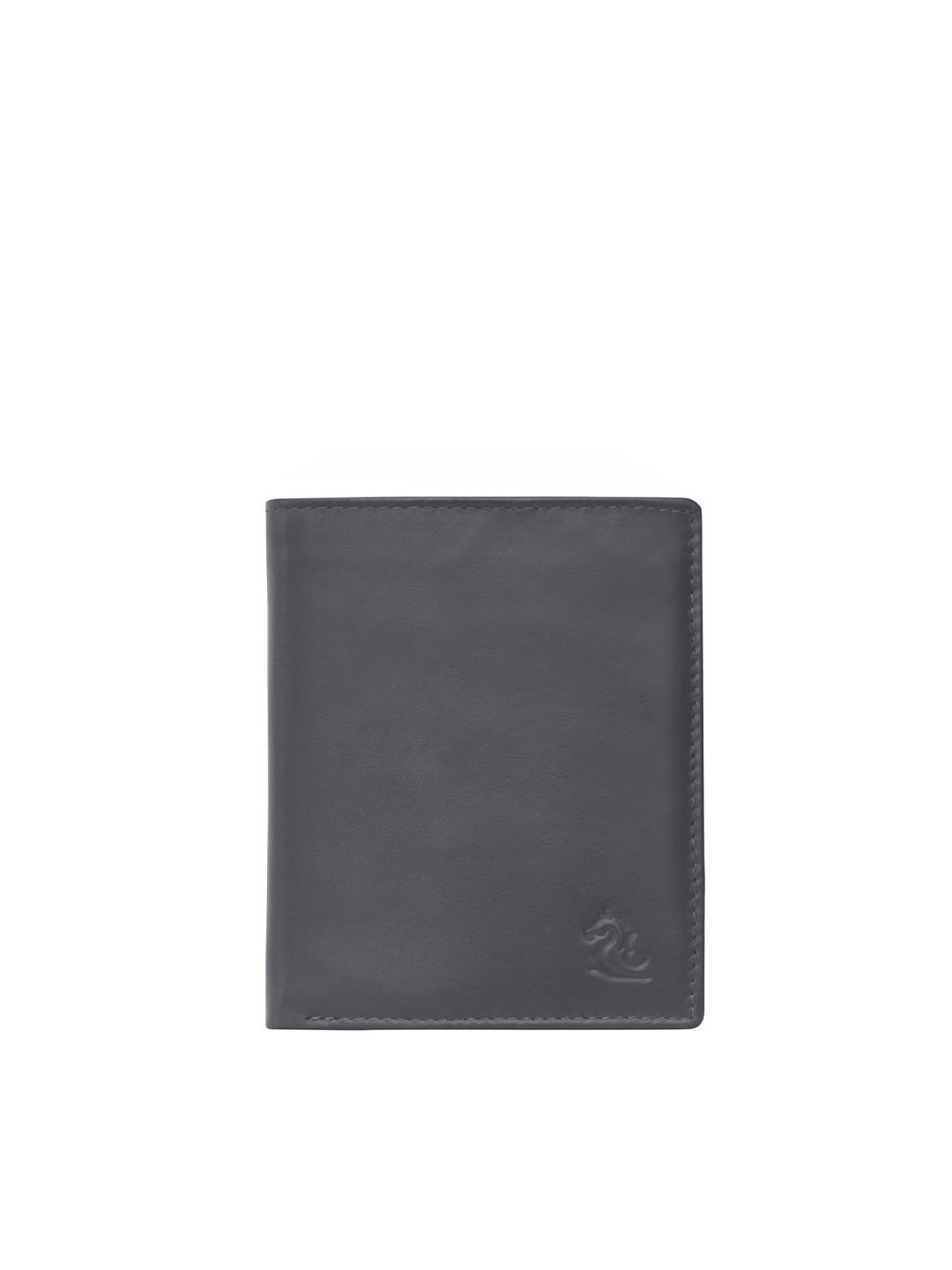 

Kara Men Leather Two Fold Wallet, Black