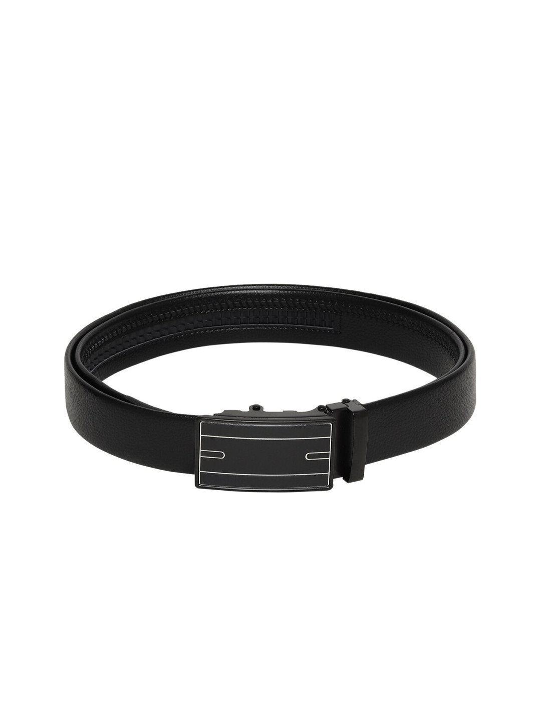 

Elite Crafts Men Leather Formal Belt, Black