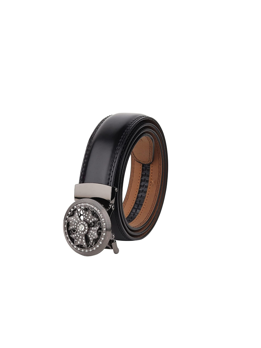 

Elite Crafts Men Leather Formal Belt, Brown