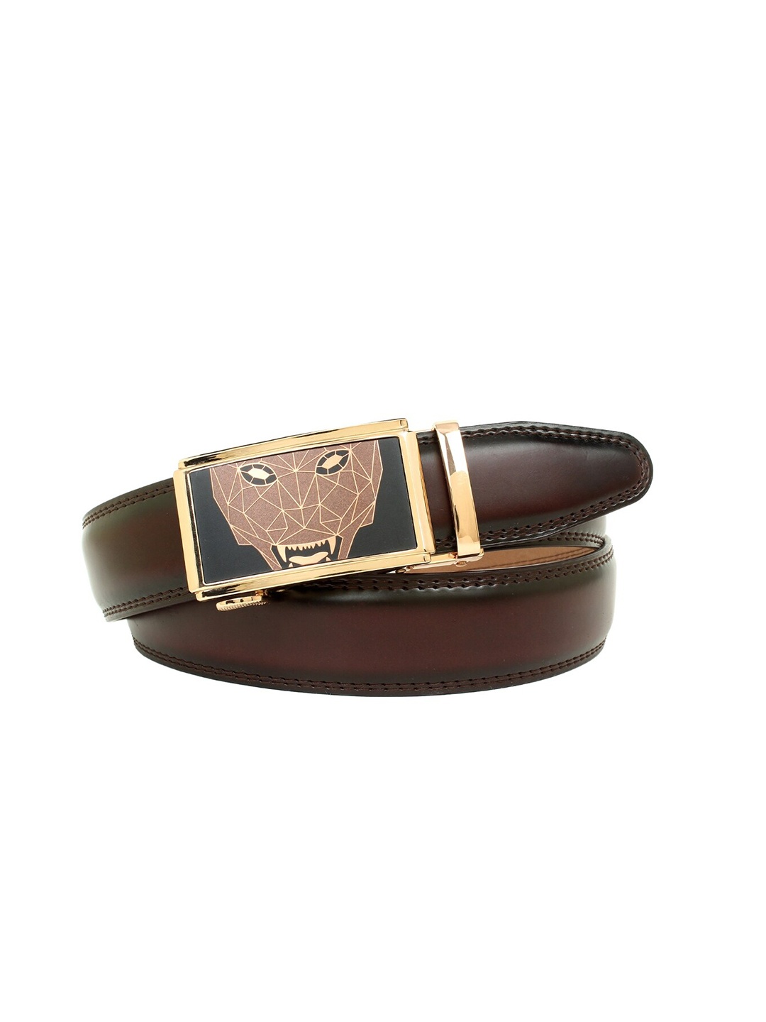 

Elite Crafts Men Leather Formal Belt, Brown