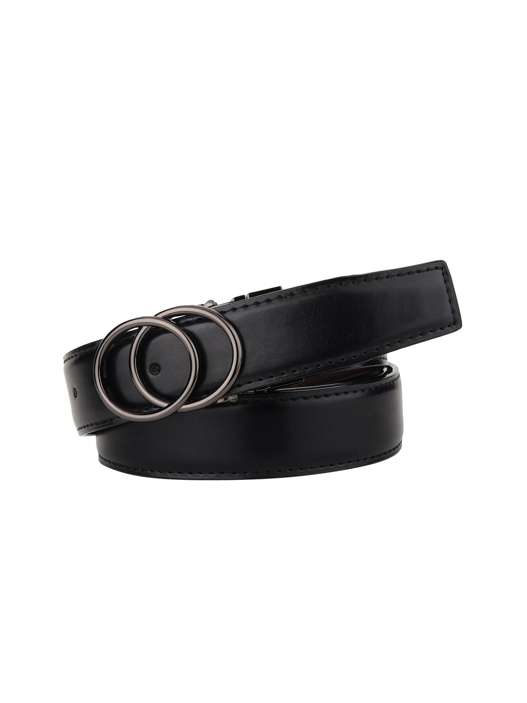

Elite Crafts Men Leather Formal Belt, Black
