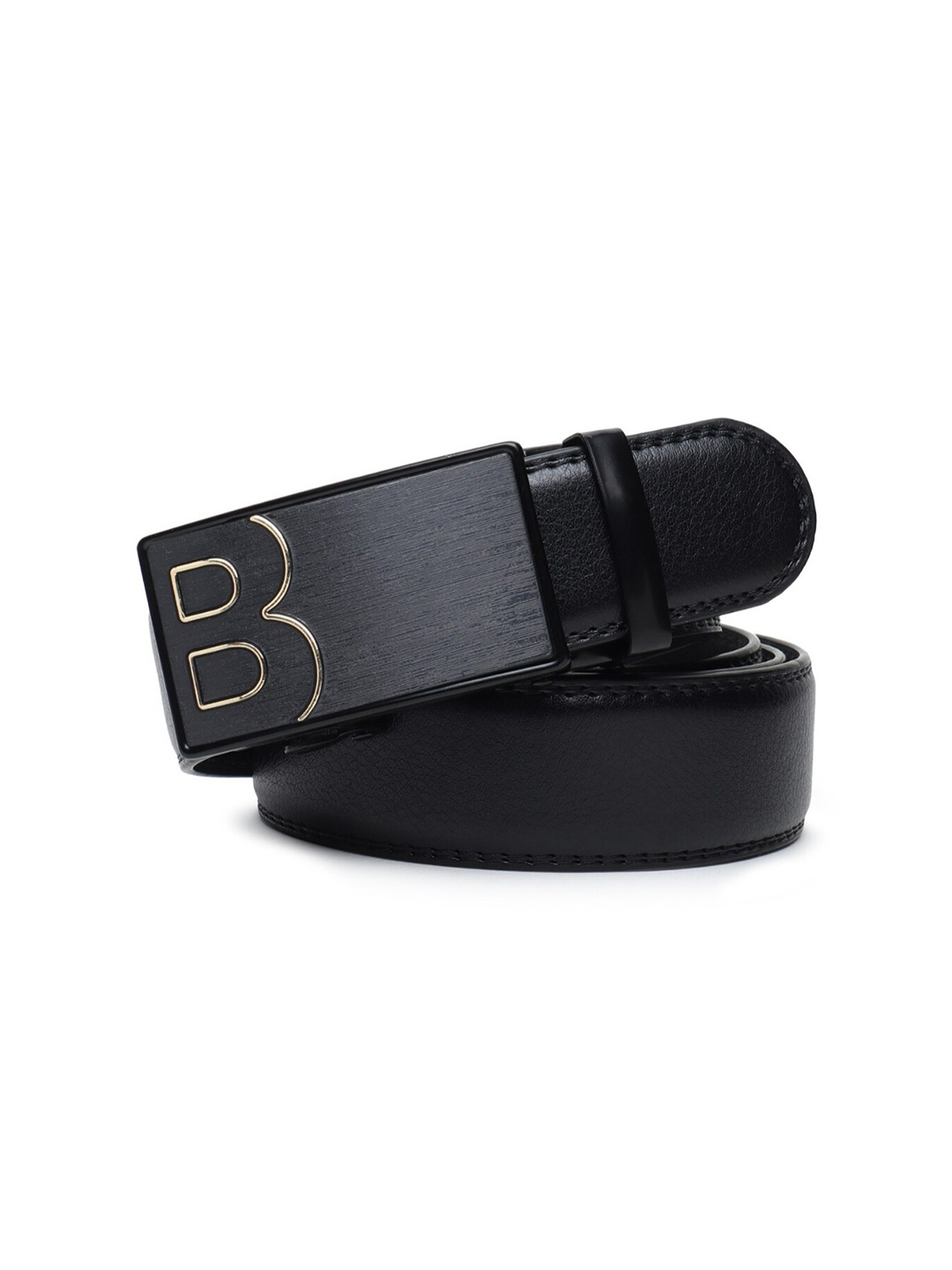 

Elite Crafts Men Leather Belt, Black