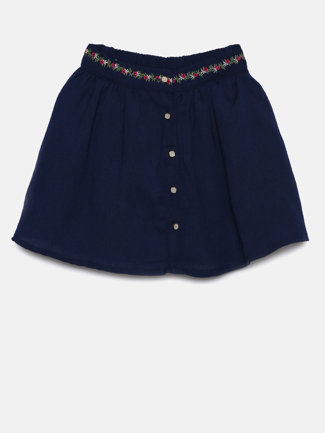 

Peppermint Girls Navy A-Line Skirt, Navy blue