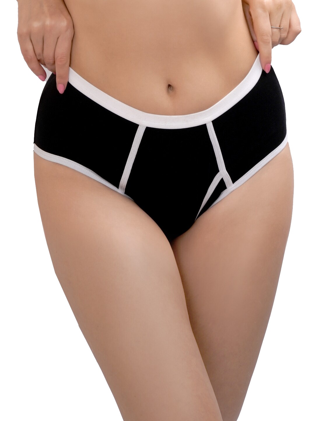 

Berrys Intimatess Women Solid Hipster Briefs, Black