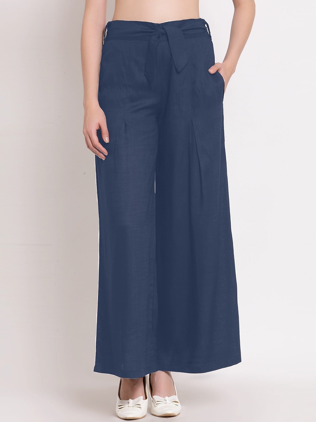 

PATRORNA Women Grey Palazzos