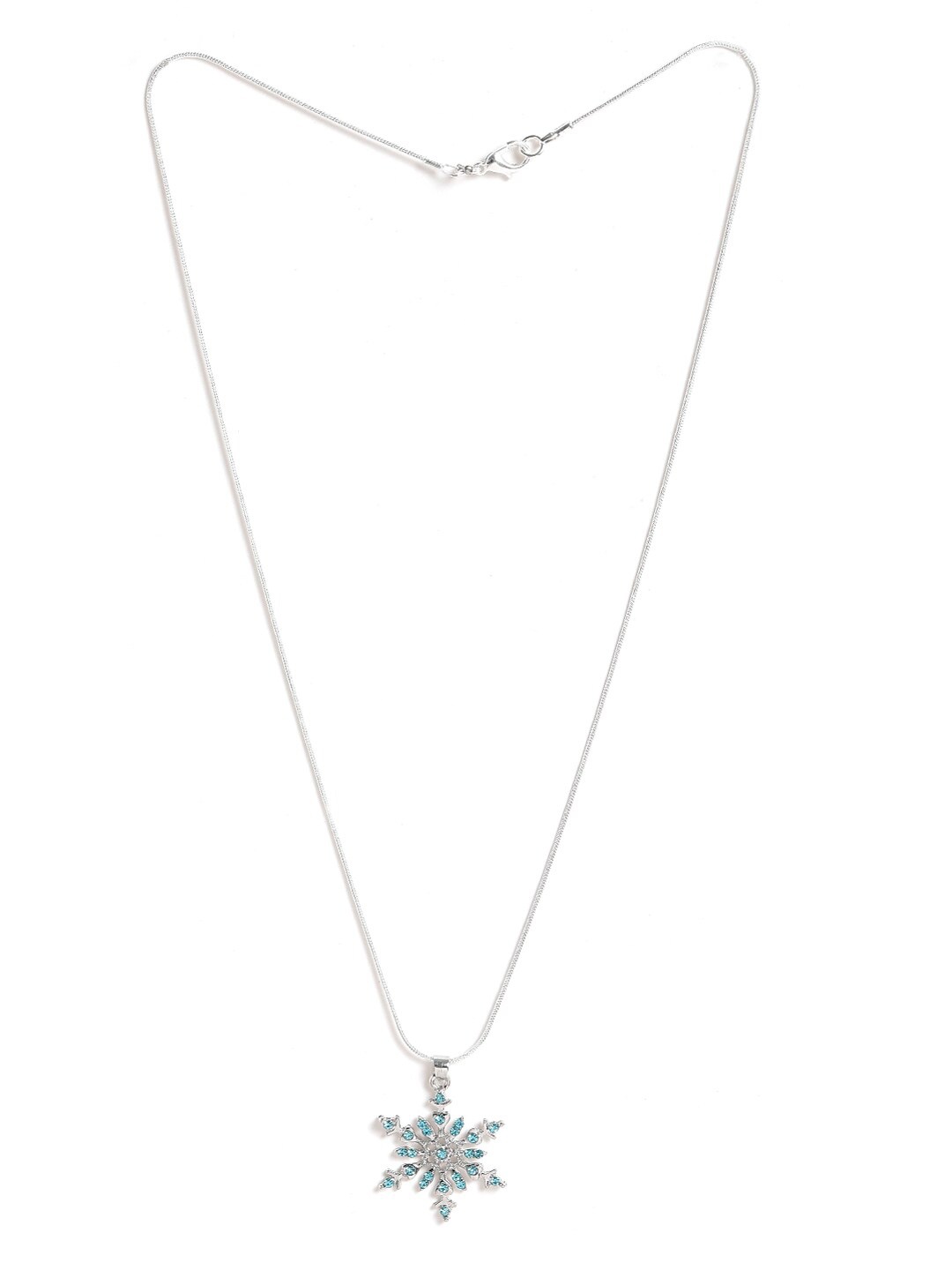 

EL REGALO Silver-Plated Chain, Blue