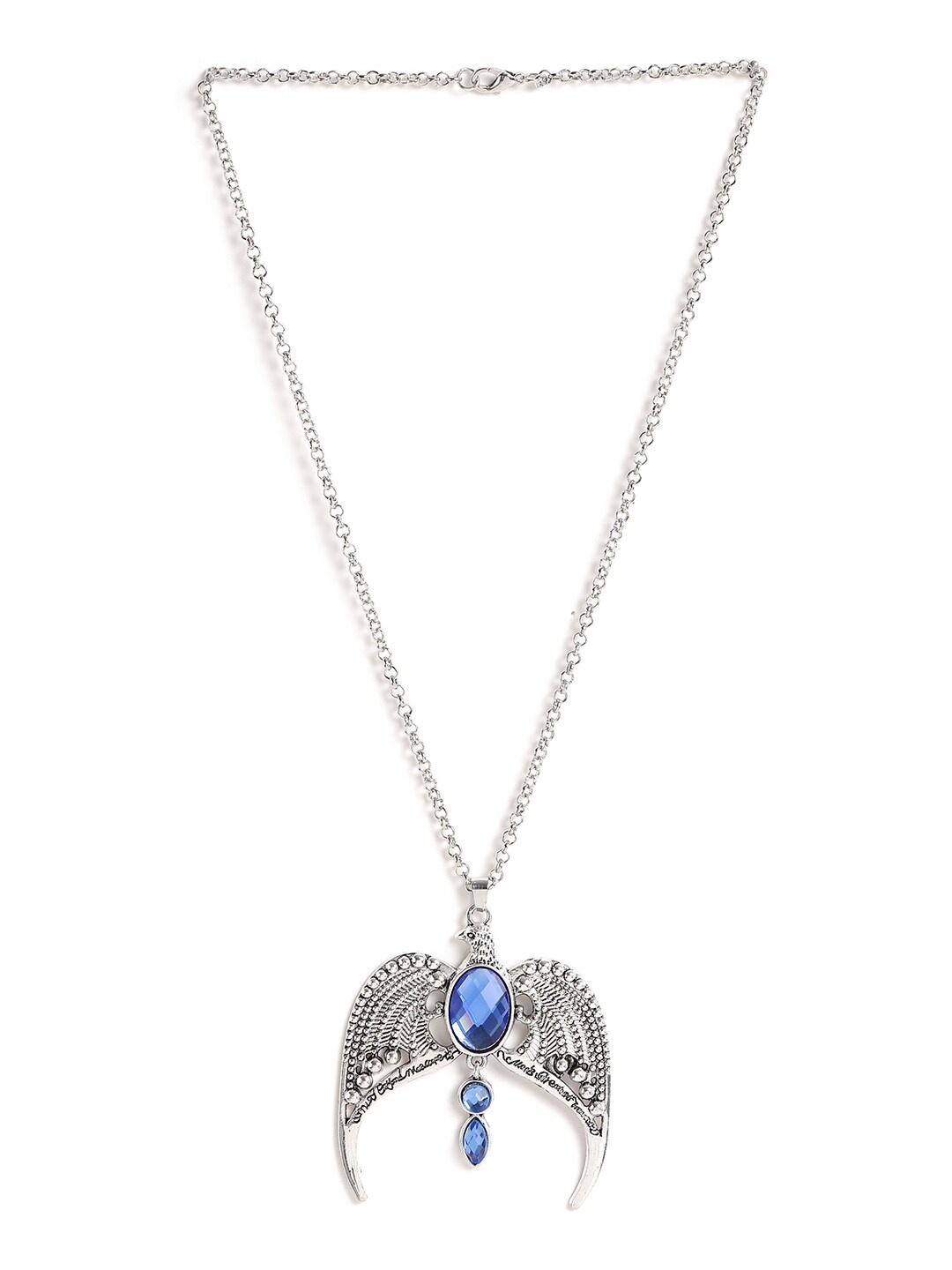 

EL REGALO Silver-Plated Chain, Blue