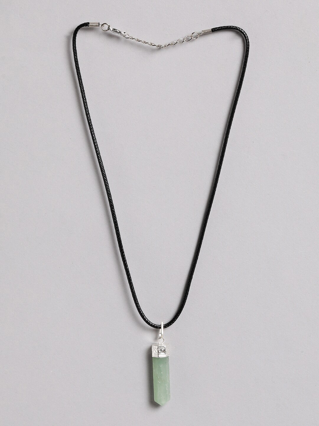 

EL REGALO Silver-Plated Chain, Black