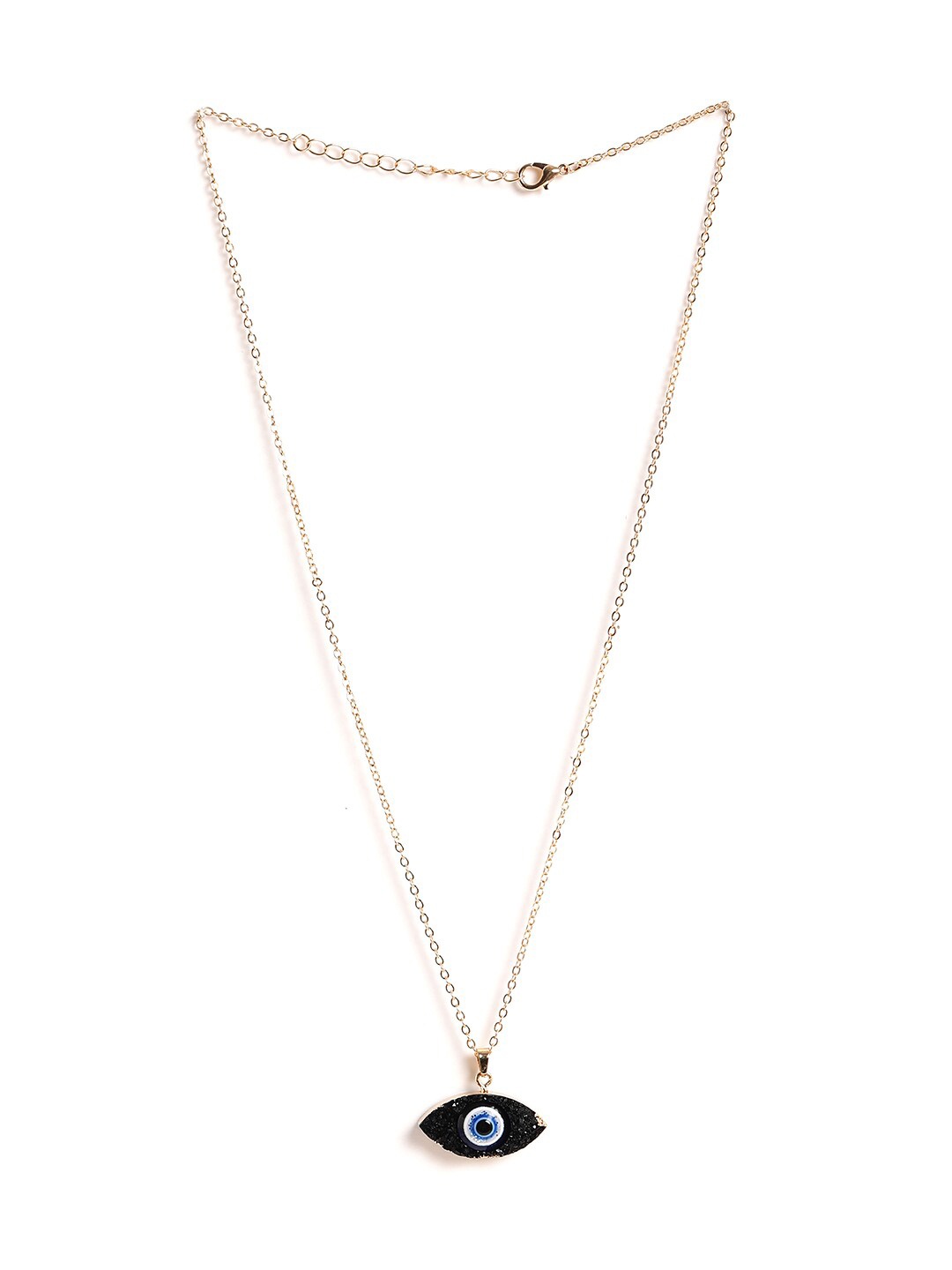 

EL REGALO Gold-Plated Chain, Black