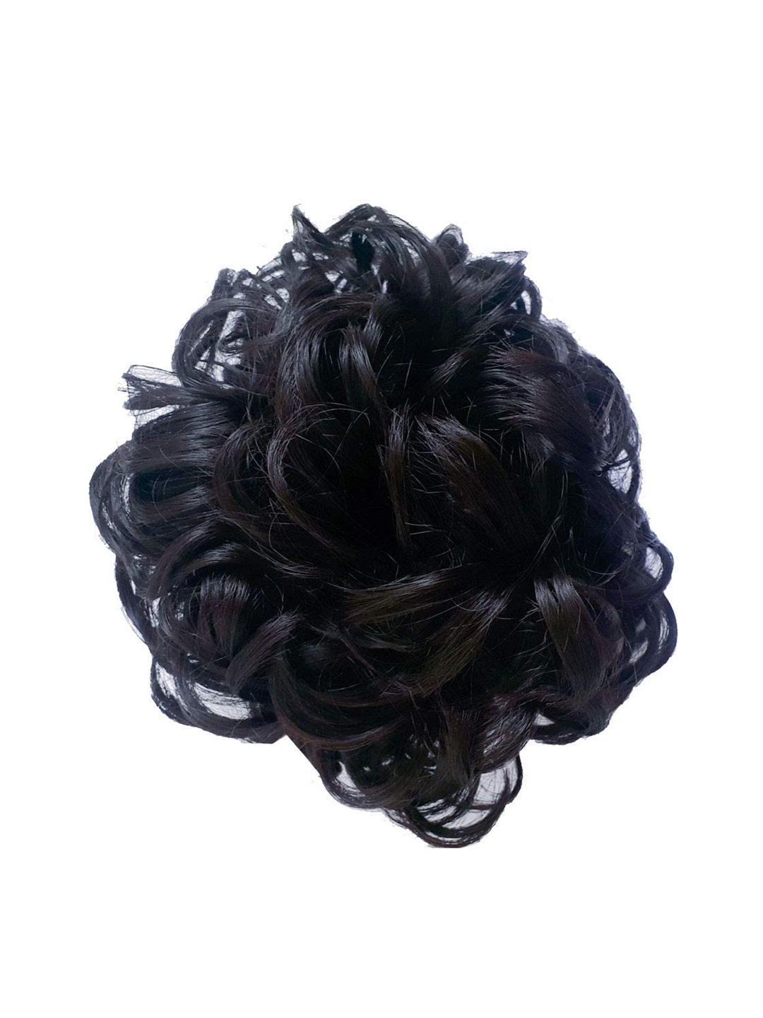 

CHANDERKASH Set Of 4 Artificial Hair Bun, Black
