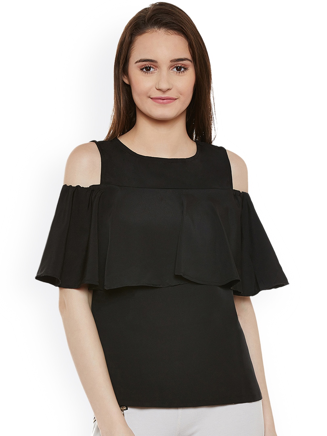 

Miss Chase Women Black Solid Top