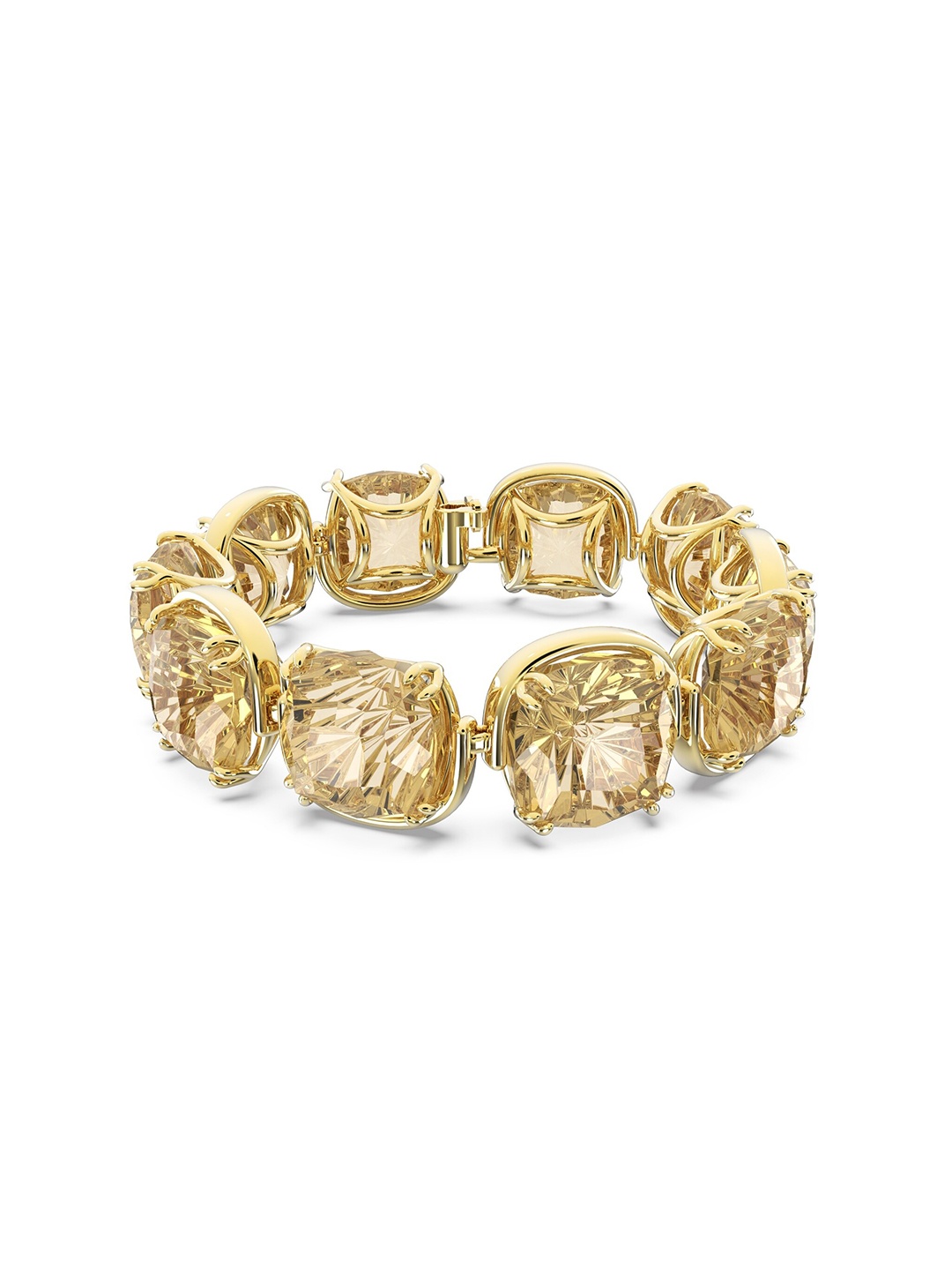 

SWAROVSKI Women Crystals Gold-Plated Link Bracelet