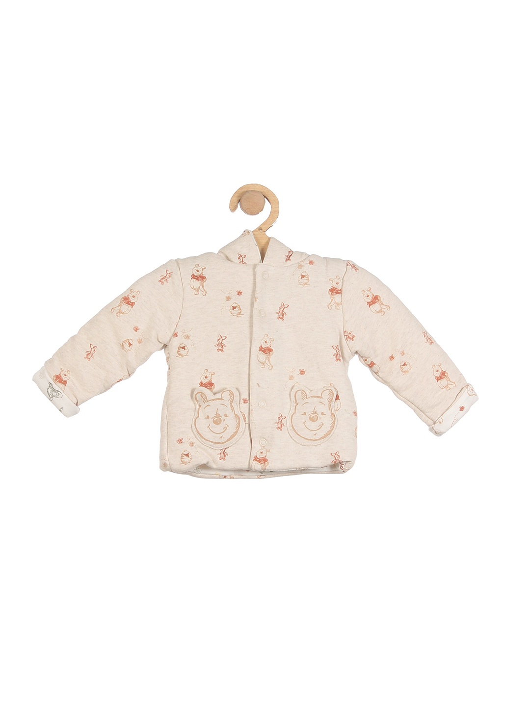

Lil Lollipop Unisex Kids Conversational Printed Hooded Cotton Sweatshirt, Cream