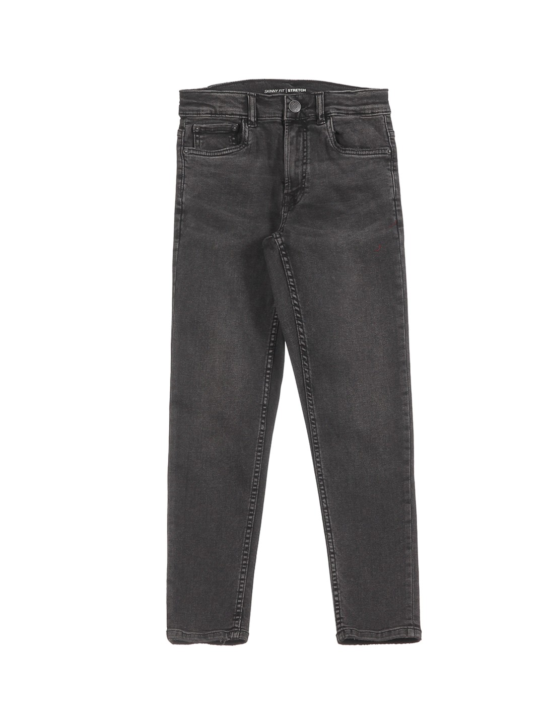 

Lil Lollipop Girls Slim Fit Light Fade Jeans, Grey