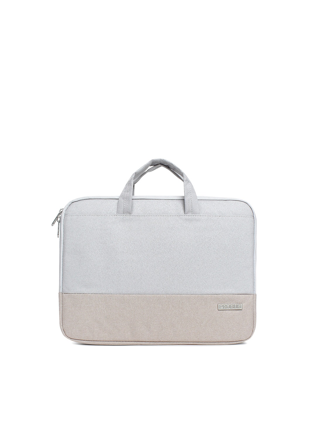 

PROBUS Unisex Colourblocked Laptop Sleeve, Grey