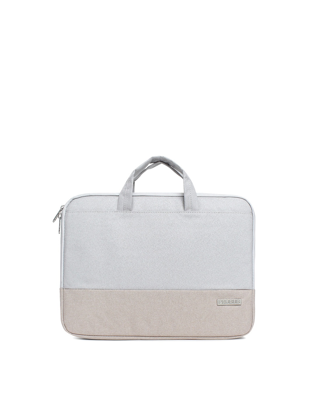 

PROBUS Unisex Colourblocked Laptop Sleeve, Grey