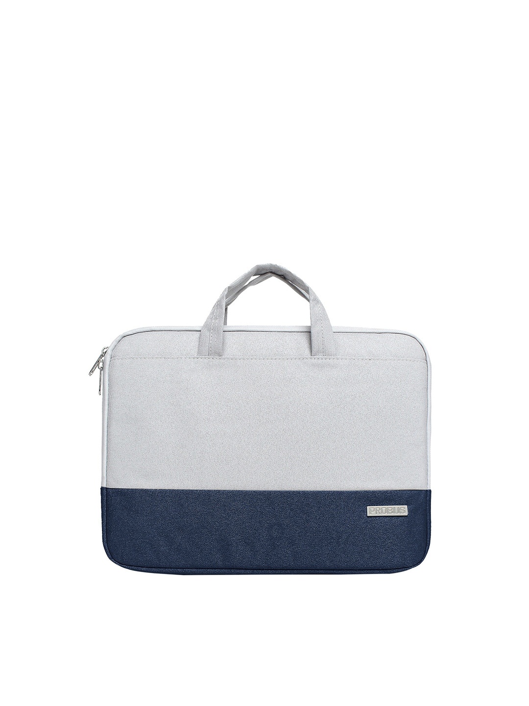 

PROBUS Unisex Colourblocked Laptop Sleeve, Grey