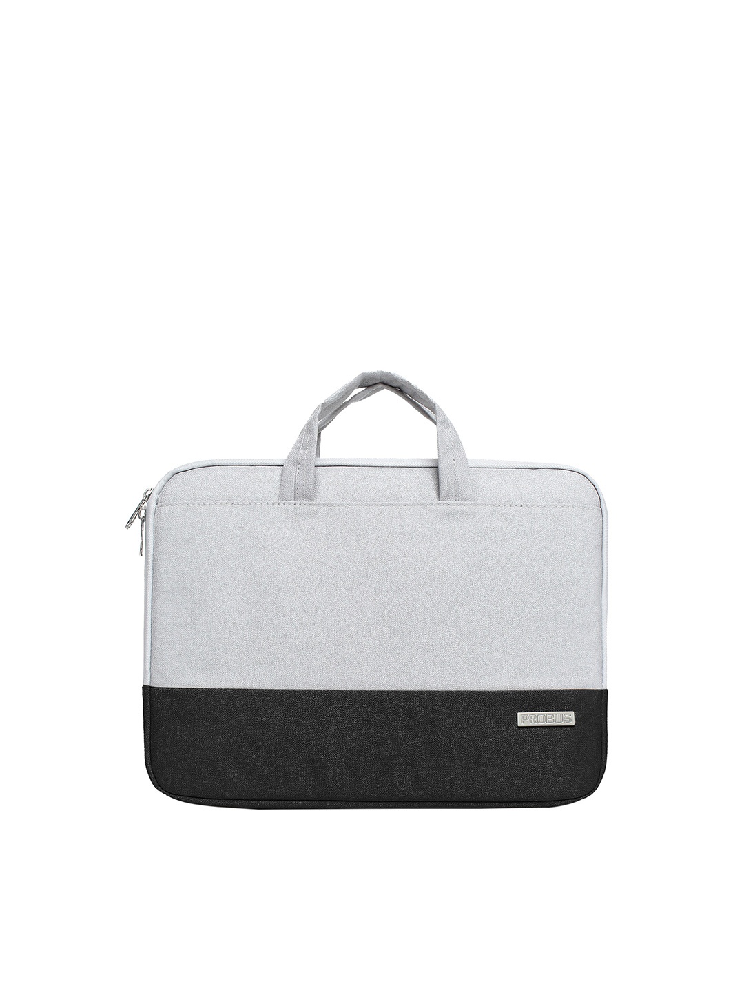 

PROBUS Unisex Colourblocked Laptop Sleeve, Grey