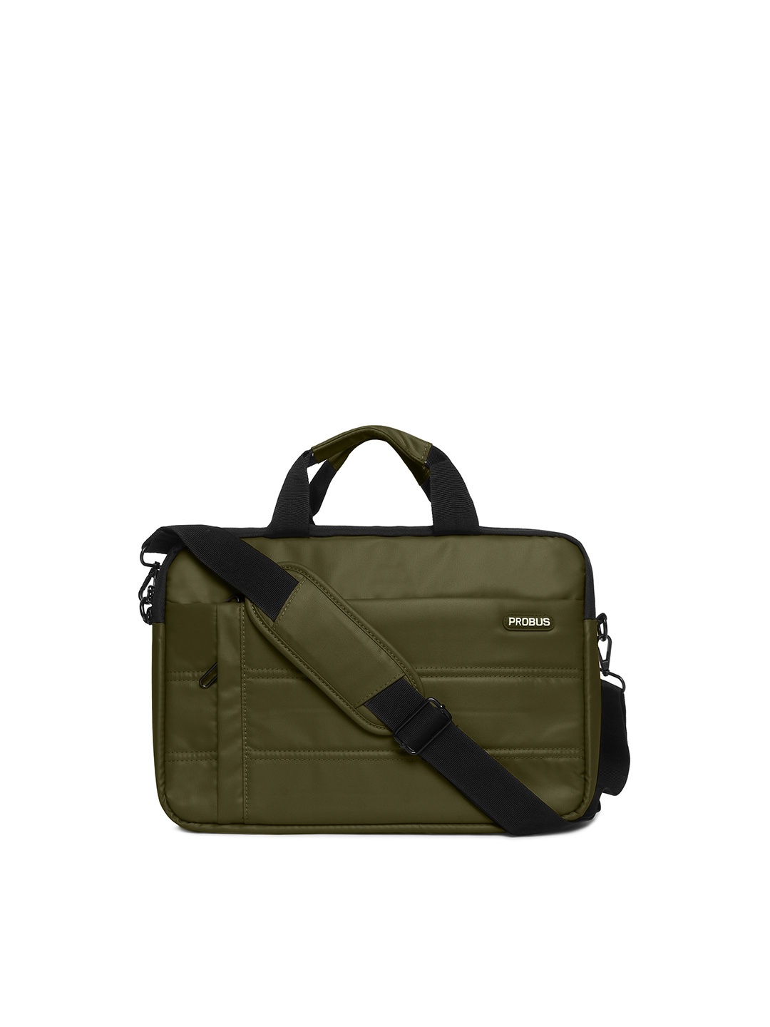 

PROBUS Unisex PU Laptop Bag, Olive