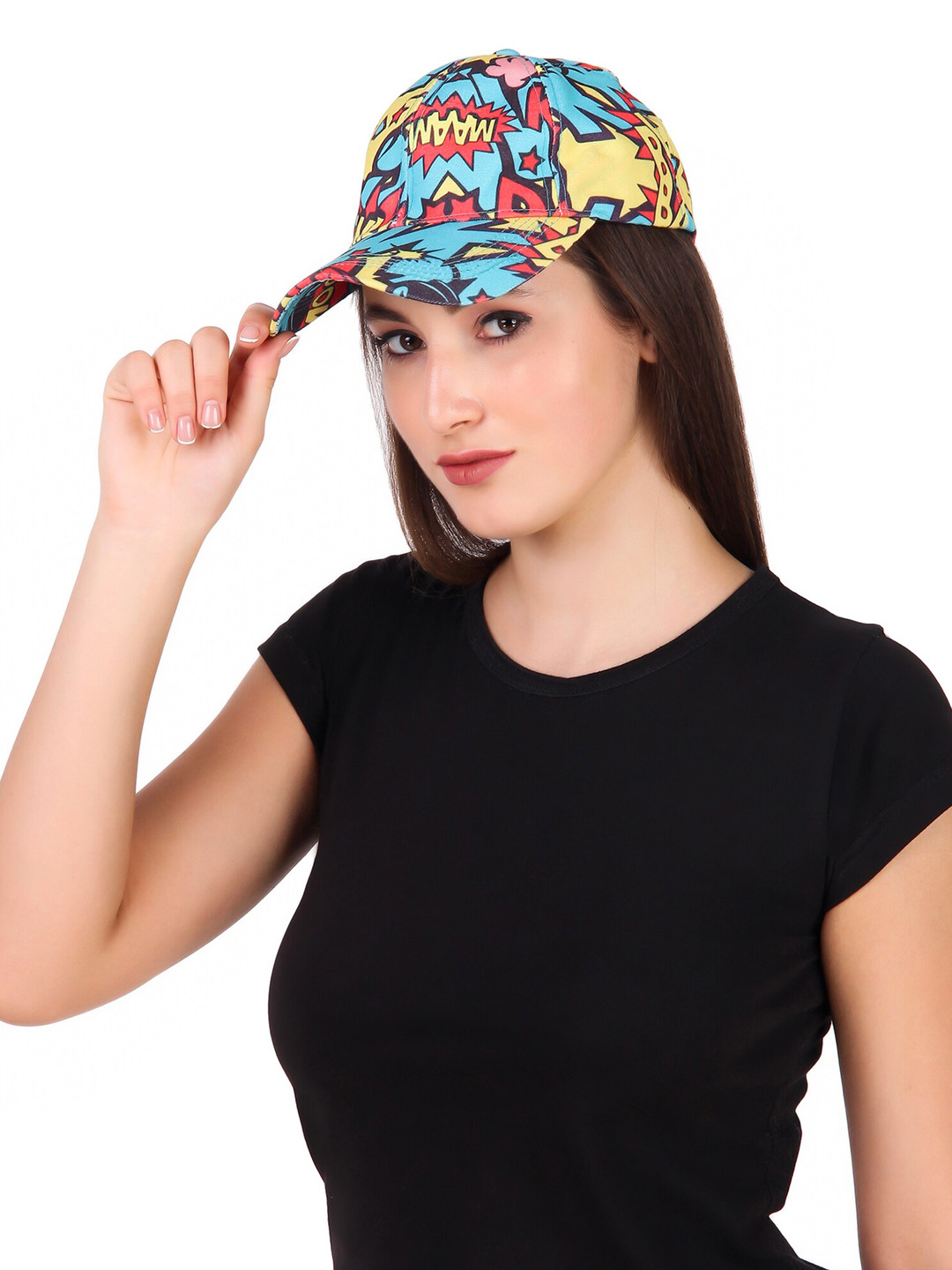 

Knotyy Unisex Printed Baseball Cap, Blue
