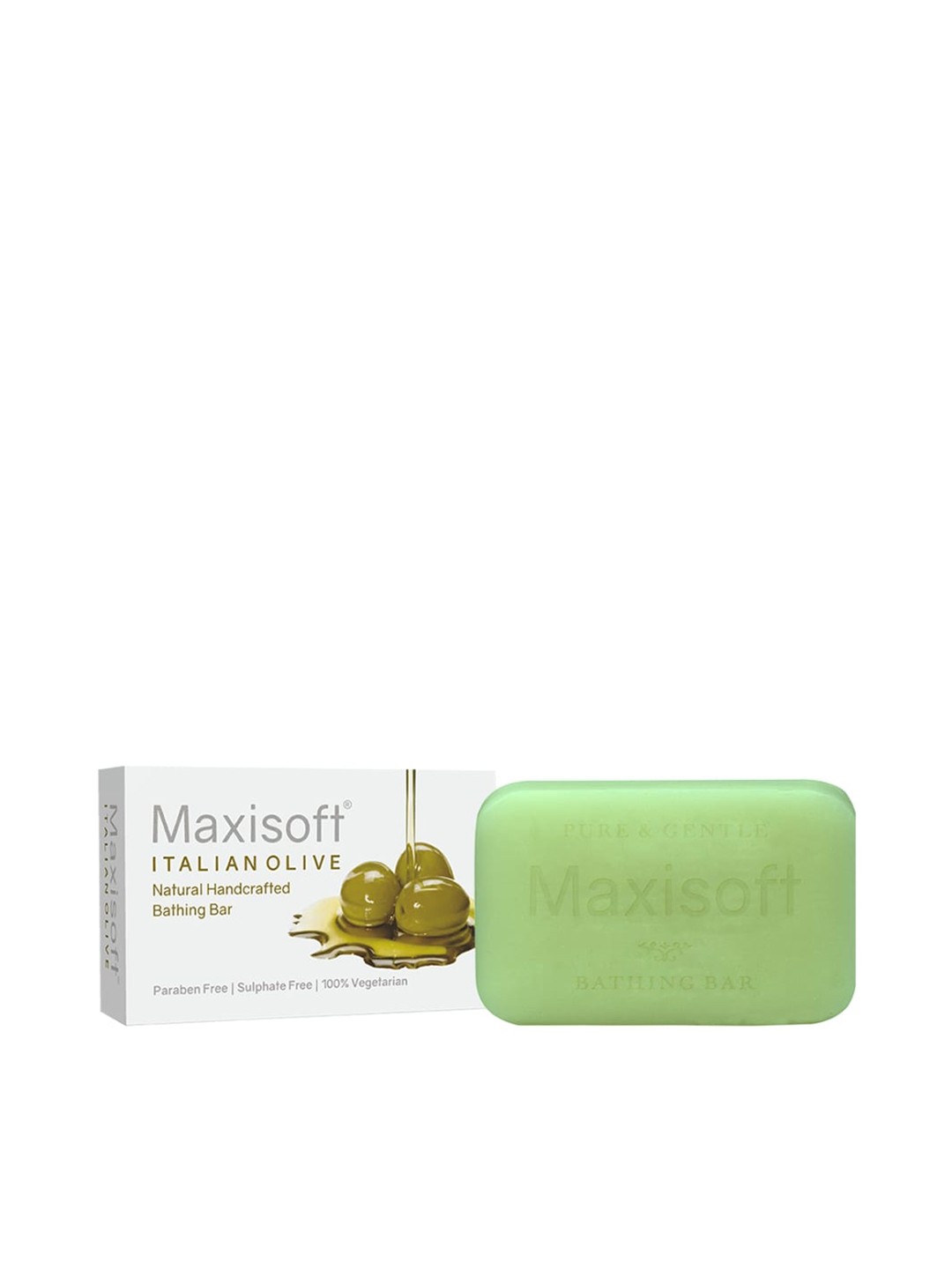 

Maxisoft Italian Olive Bathing Bar, Green