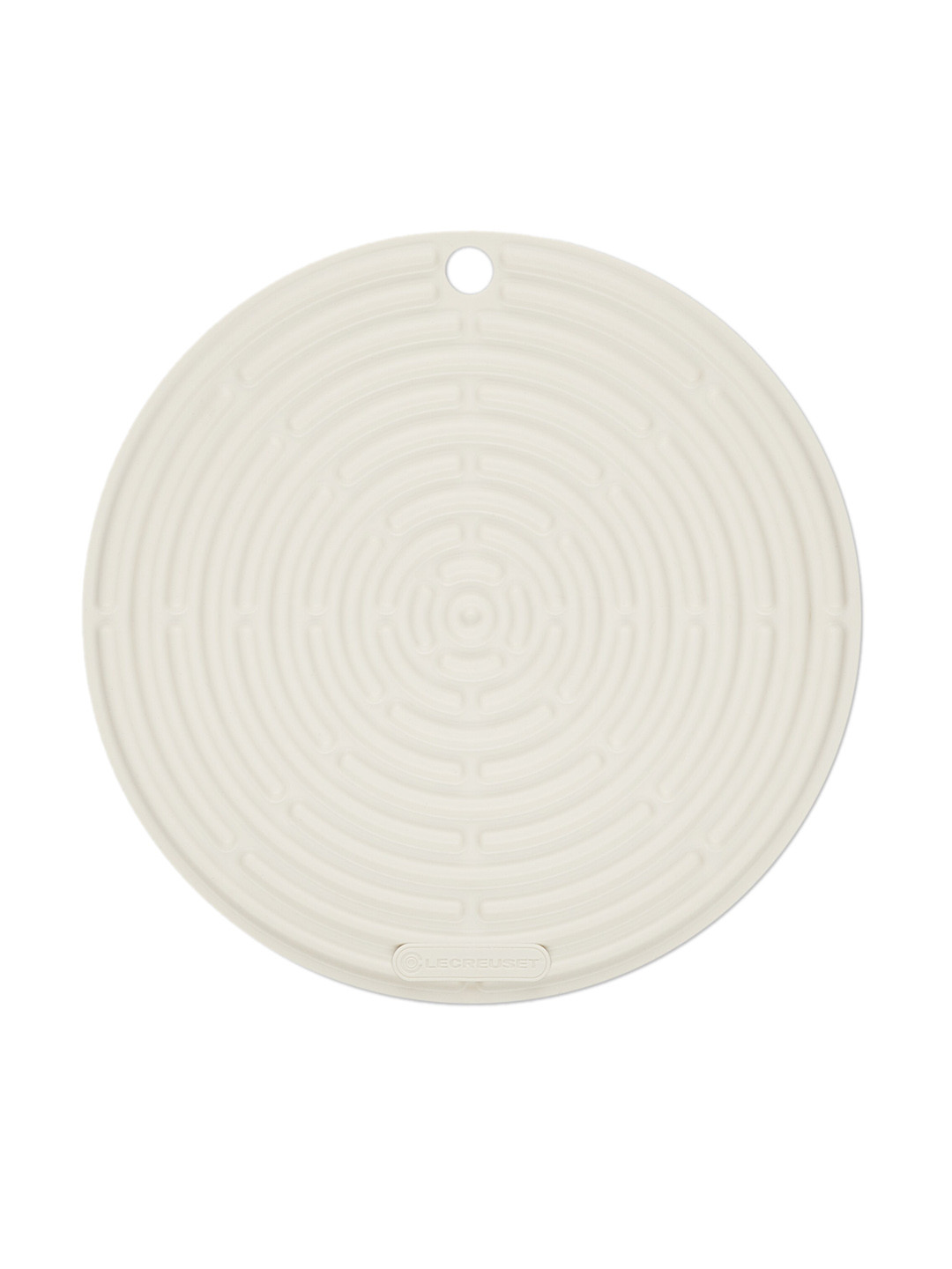 

LE CREUSET Round Surface Protector, White