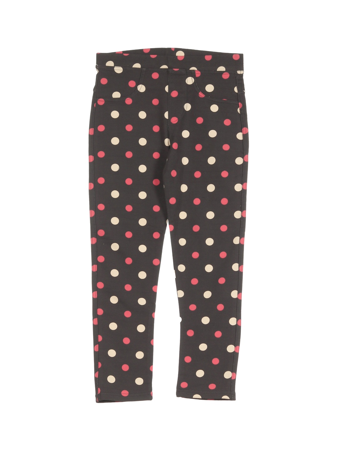 

Lil Lollipop Girls Printed Ankle-Length Leggings, Grey