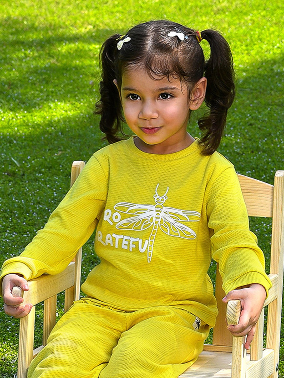 

MiArcus Kids Typography Printed T-shirt, Yellow