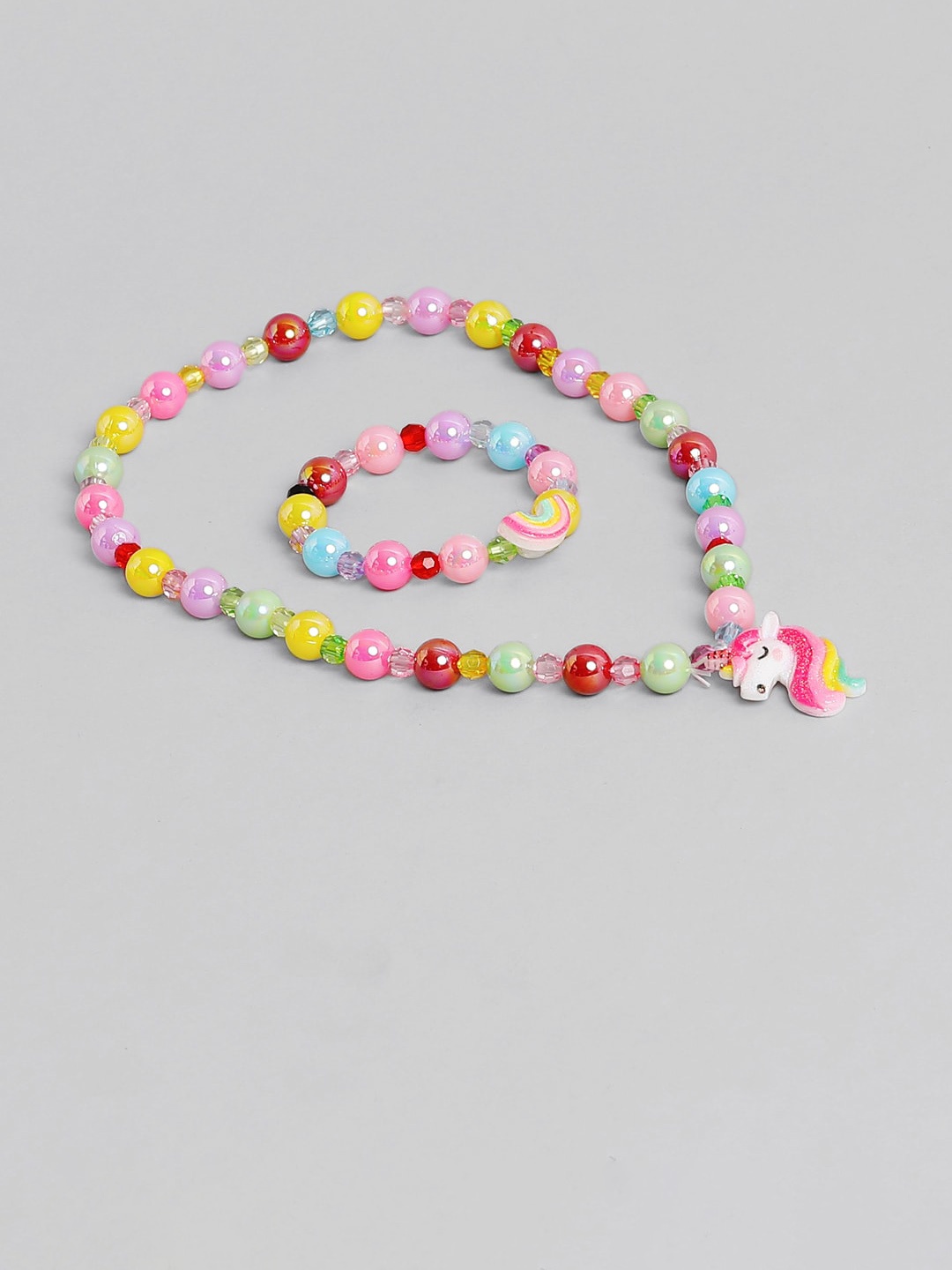 

EL REGALO Girls Jewellery Set, Red