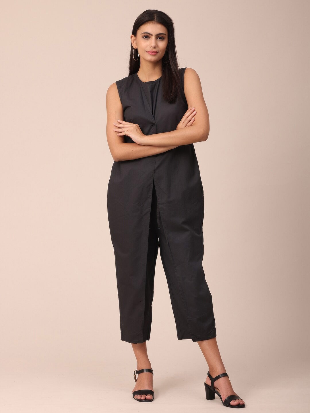 

NAYRA Black Basic Jumpsuit