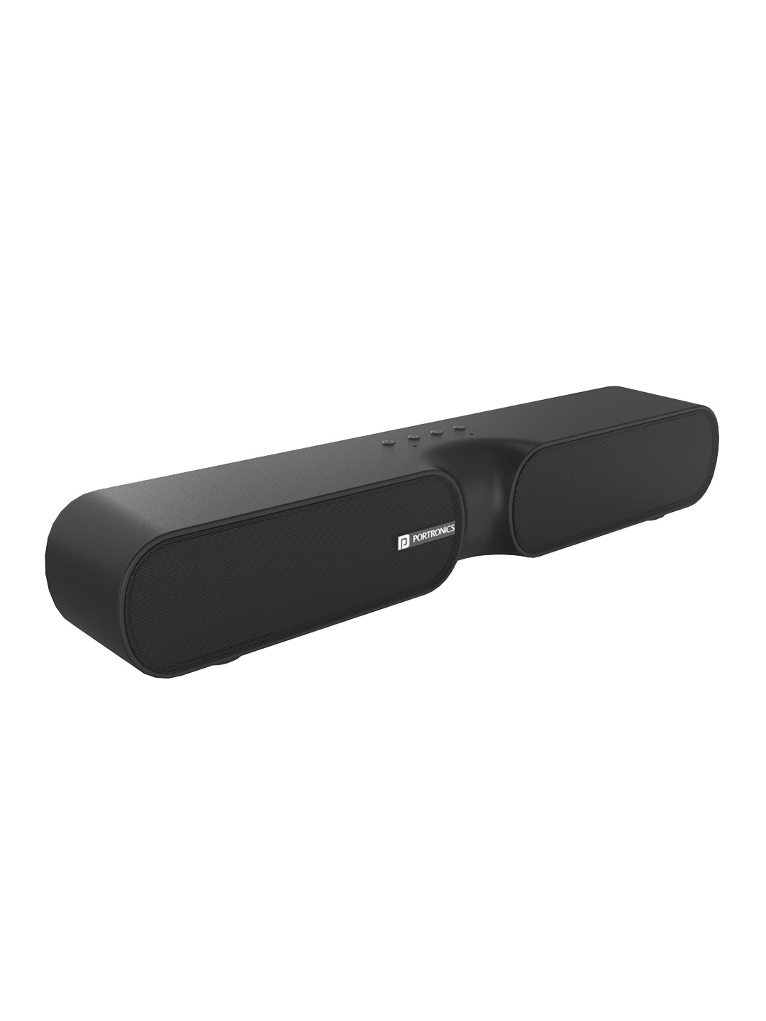 

Portronics Solid Decibel 20 Wireless Bluetooth Soundbar Speakers, Black