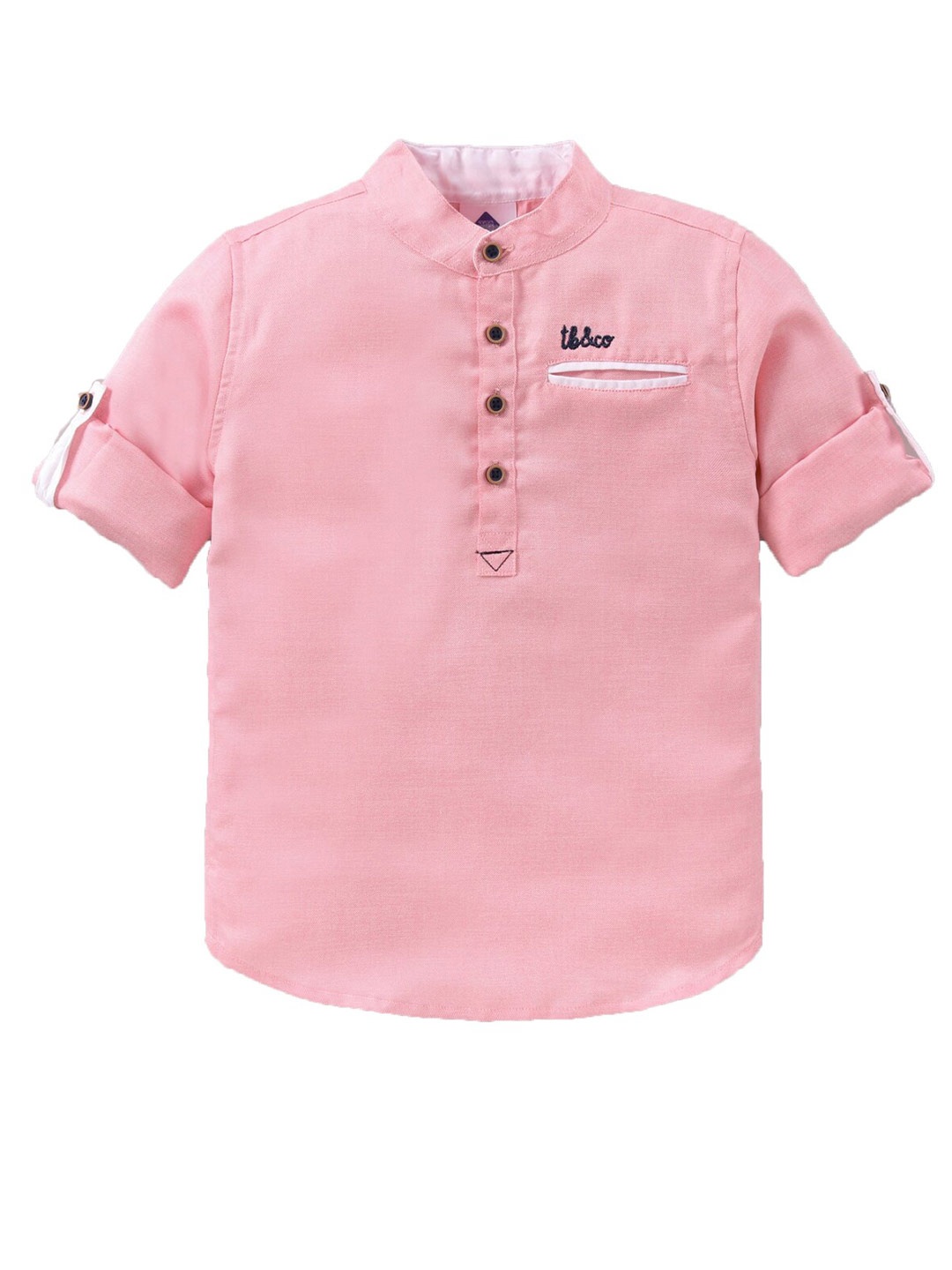 

TONYBOY Boys Premium Casual Shirt, Pink