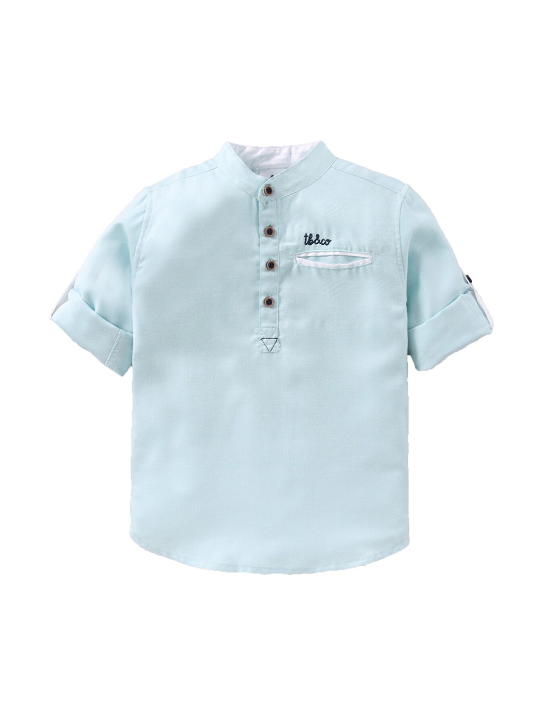 

TONYBOY Boys Premium Casual Shirt, Sea green