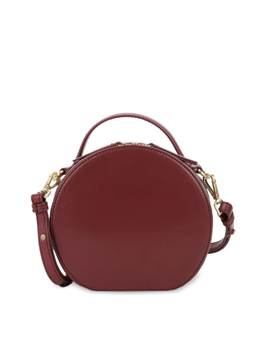 

Marks & Spencer Leather Structured Sling Bag, Burgundy